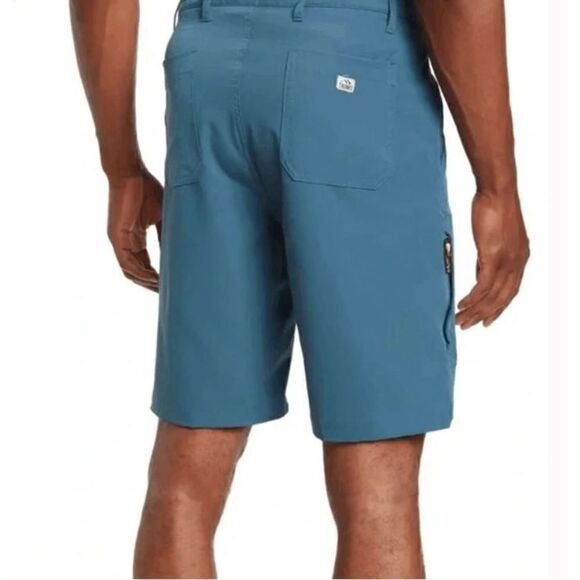 Nordstrom Trunks 360 Men's Utility Shorts Twilight Blue NEW Casual Preppy 32 - Picture 2 of 4